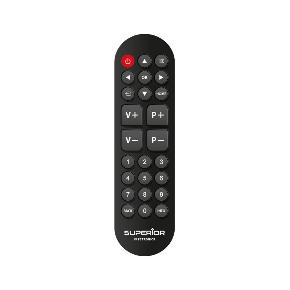 SUPERIOR SUPTRB014 - READY5 - TELECOMANDO UNIVERSALE PER LG, SAMSUNG, SONY, PANASONIC E PHILIPS
