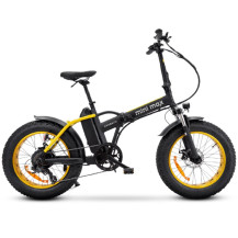 ARGENTO MINIMAX GOLD (AR-BI-250005) - E-BIKE FAT 20"" - ALLUMINIO - MOTORE BAFANG 250W 36V 10.4AH ARGAR-BI-250005