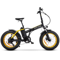 ARGENTO MINIMAX GOLD (AR-BI-250005) - E-BIKE FAT 20"" - ALLUMINIO - MOTORE BAFANG 250W 36V 10.4AH ARGAR-BI-250005