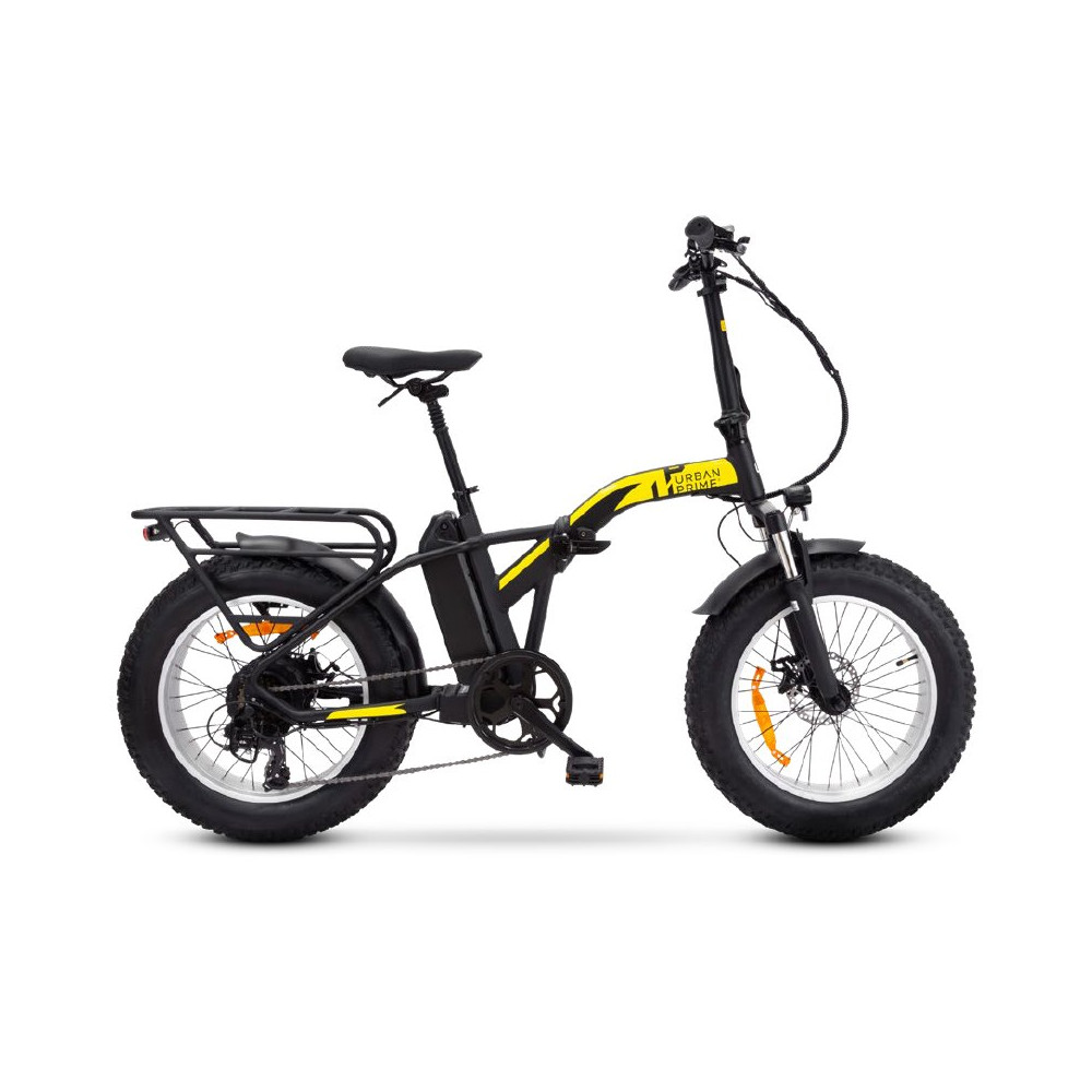 URBAN PRIME E-BIKE FAT MADCAT (UP-BI-250001) - E-BIKE FAT 20"" - ALLUMINIO - MOTORE BAFANG 250W 36V 10.4AH PLATUM PLTUP-BI-25000