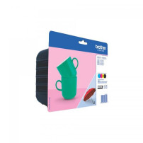 ORIGINAL Brother Value Pack nero / ciano / magenta / giallo LC-227XL+LC-225XL LC227XLVALBPDR ~4800 Seiten 1x LC227XLBK + 1x LC22