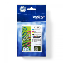 ORIGINAL Brother Multipack nero / ciano / magenta / giallo LC-422XL LC422XLVAL ~7500 Seiten