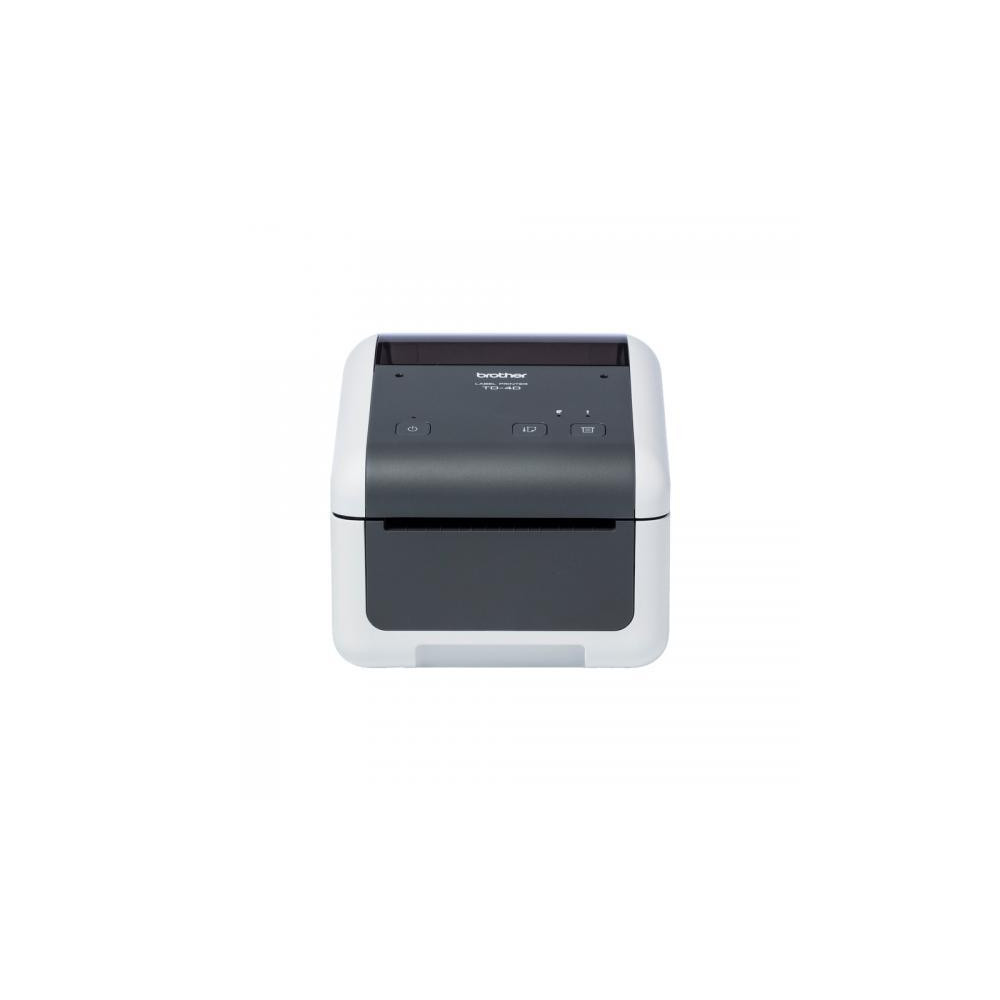 ORIGINAL Brother stampante Grigio / Bianco TD-4520DN TD4520DNXX1