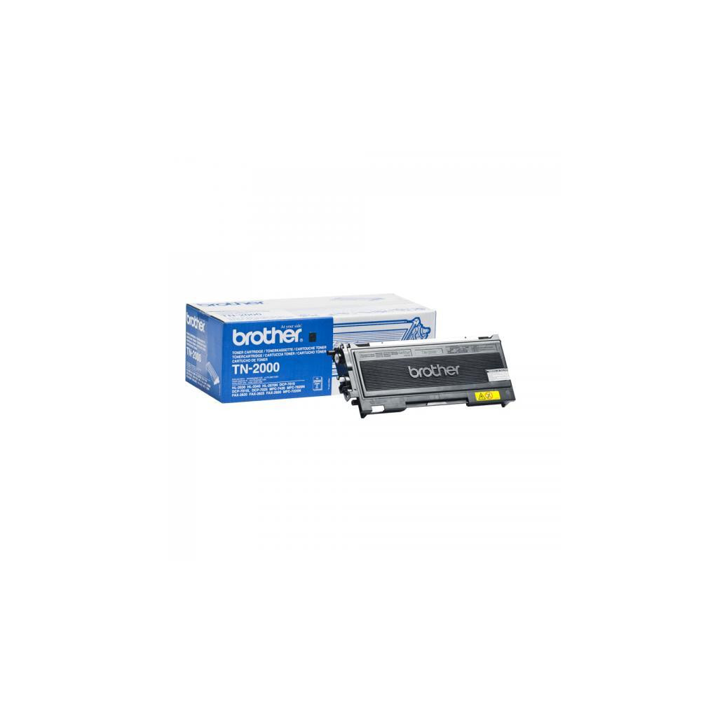 ORIGINAL Brother toner nero TN-2000 TN2000 ~2500 Seiten