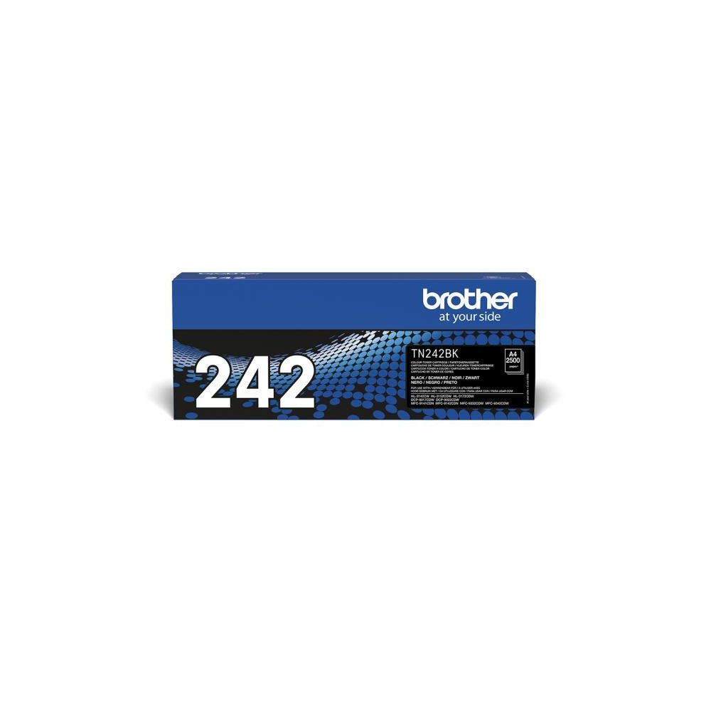 ORIGINAL Brother toner nero TN-242BK 242 ~2500 Seiten