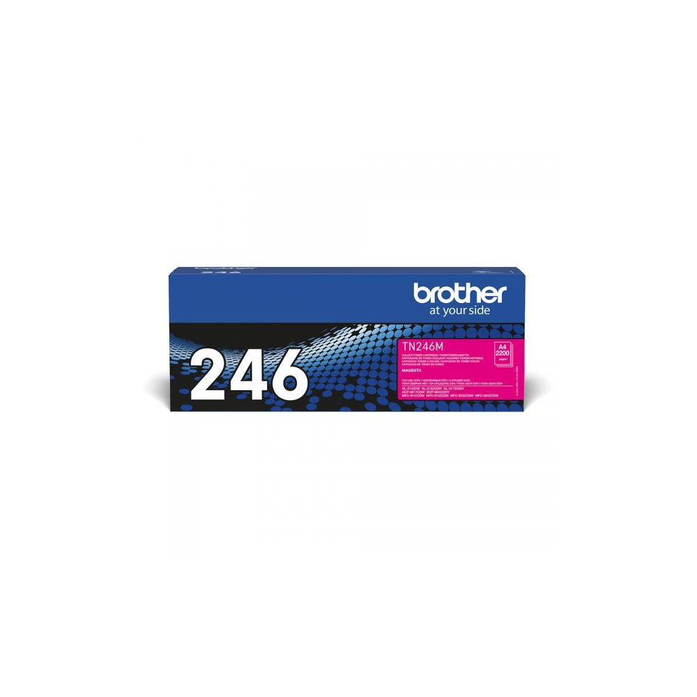 ORIGINAL Brother toner magenta TN-246M 246 ~2200 Seiten
