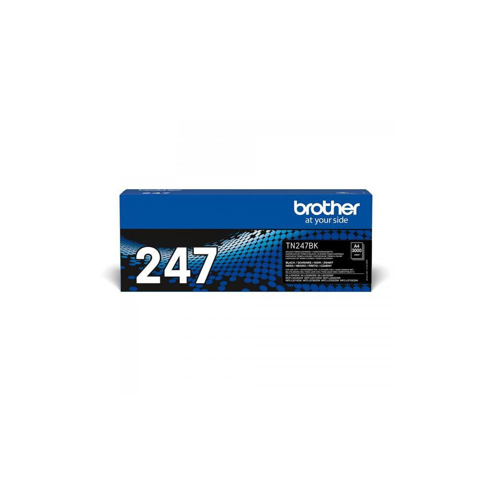 ORIGINAL Brother toner nero TN-247BK 247 ~3000 Seiten