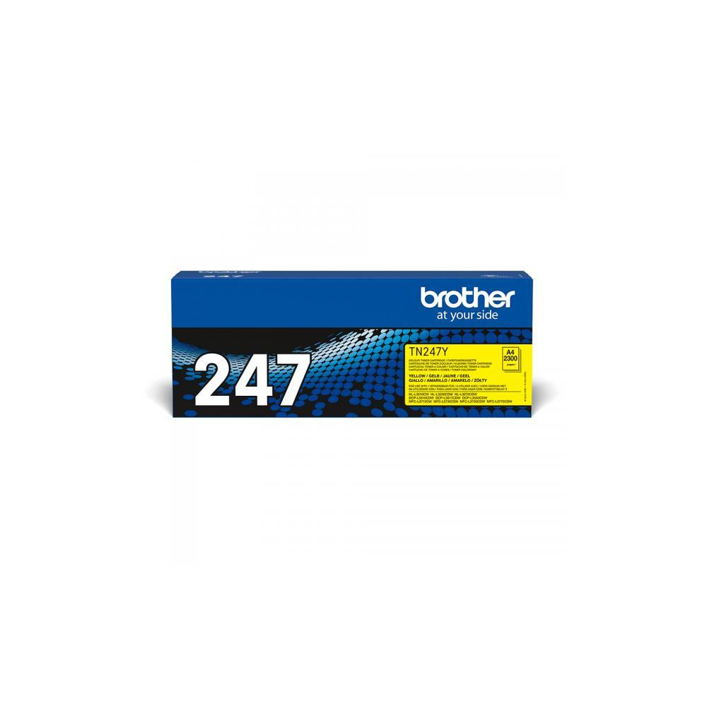 ORIGINAL Brother toner giallo TN-247Y 247 ~2300 Seiten