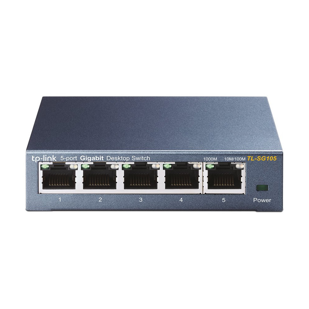 SWITCH 5P GIGABIT METAL CASE TPLINK