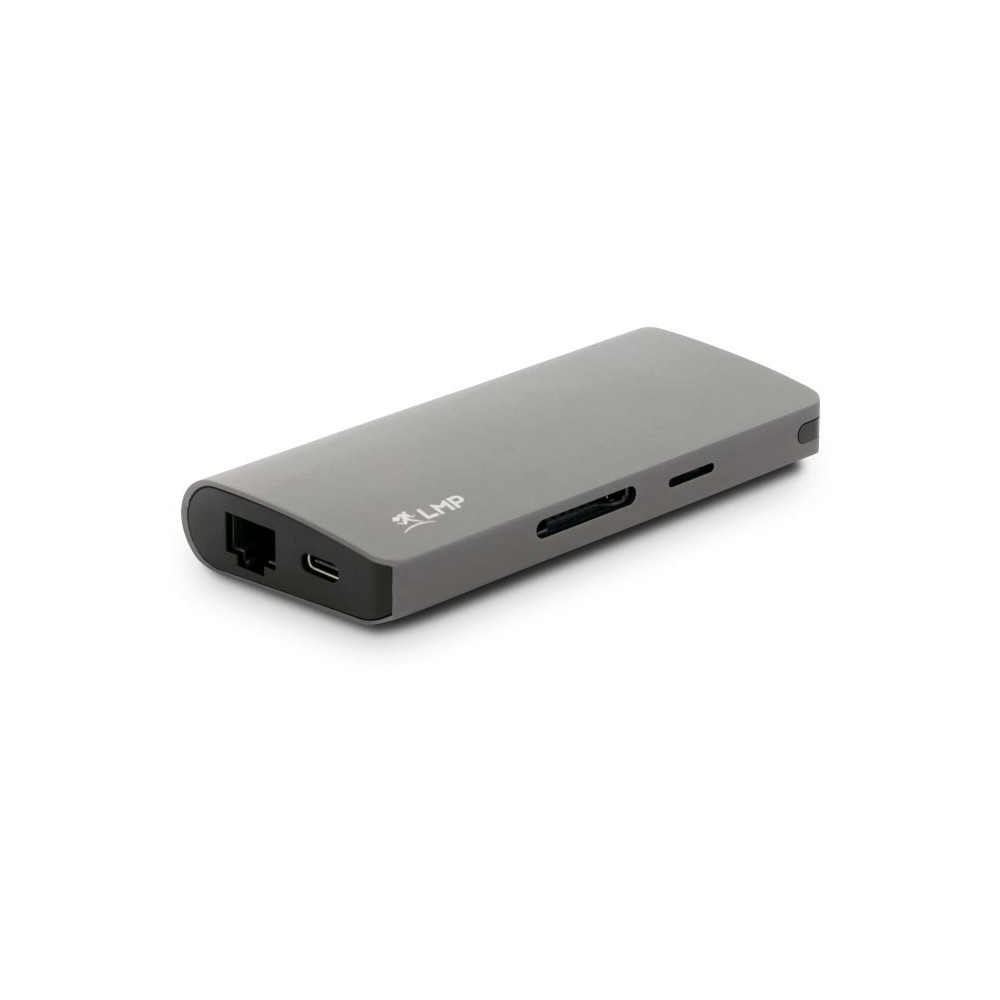 DOCKING TYPE C 9P TRAVELDOCK SPACGR HDMI-VGA-MDP-2*USB-SD-MSD-USBC-GIGA