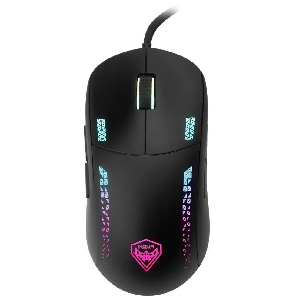 MOUSE USB GAMING LOOP BLACK 9 TASTI 16000DPI RGB PIXART 3335 PR