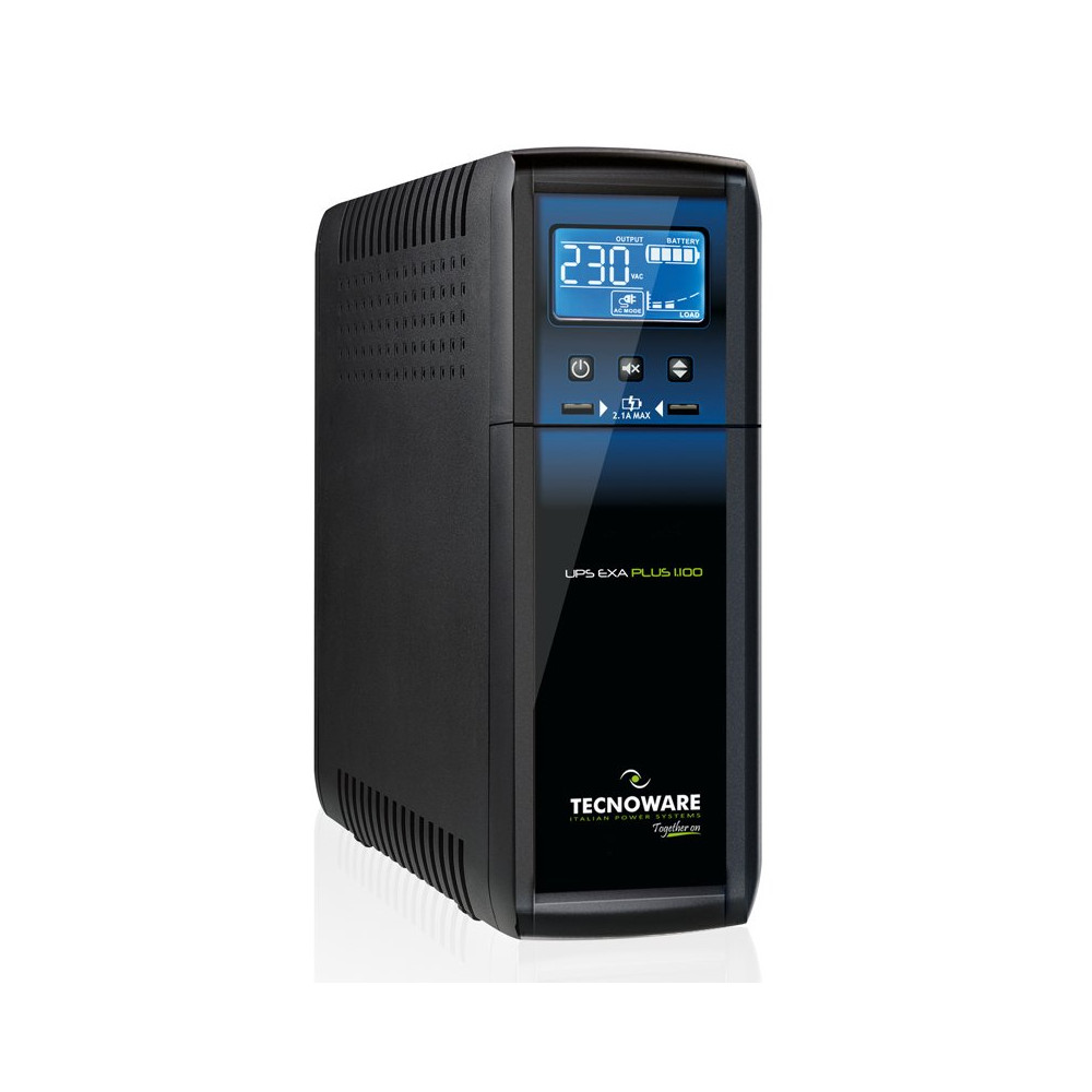 UPS 1,6 KVA TOWER LINE INT.EXA PLUS TECNOWARE TOGETHER ON