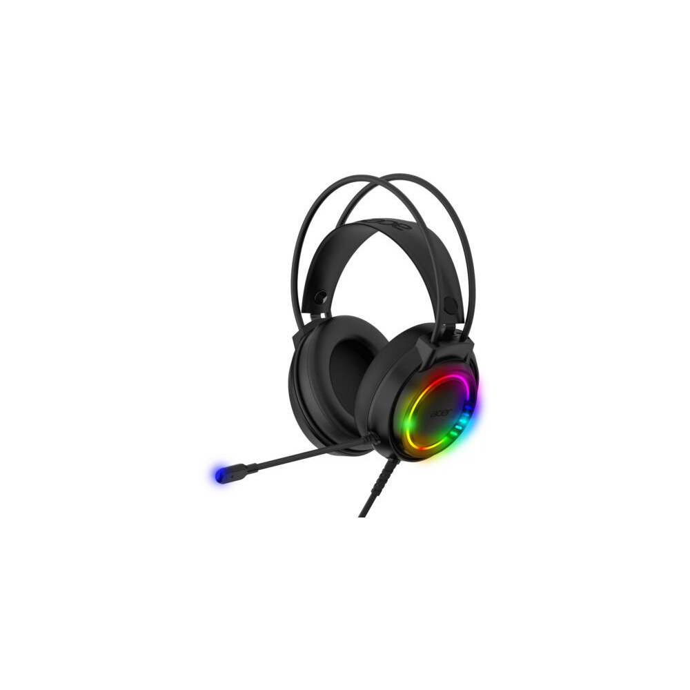 CUFFIA C/MICROFONO USB GAMING ACER GH1600 LED