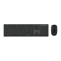 TASTIERA+MOUSE WIRELESS BK 1600 DPI 105 TASTI