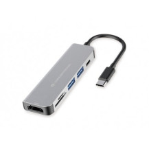 DOCKING STATION TYPE C 6IN1 1*HDMI/2*USB 3.0/1*USB C PD/1*SD