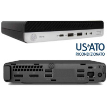 PC REF I5 8GB 256GB SSD DM W11P I5-9X00T 600 G4 TINY-MINI