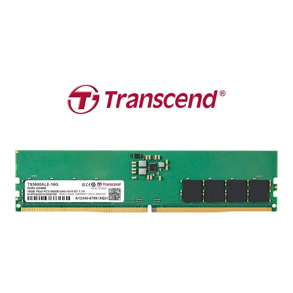 DDR5 16GB 5600 MHZ DIMM TRANSCEND