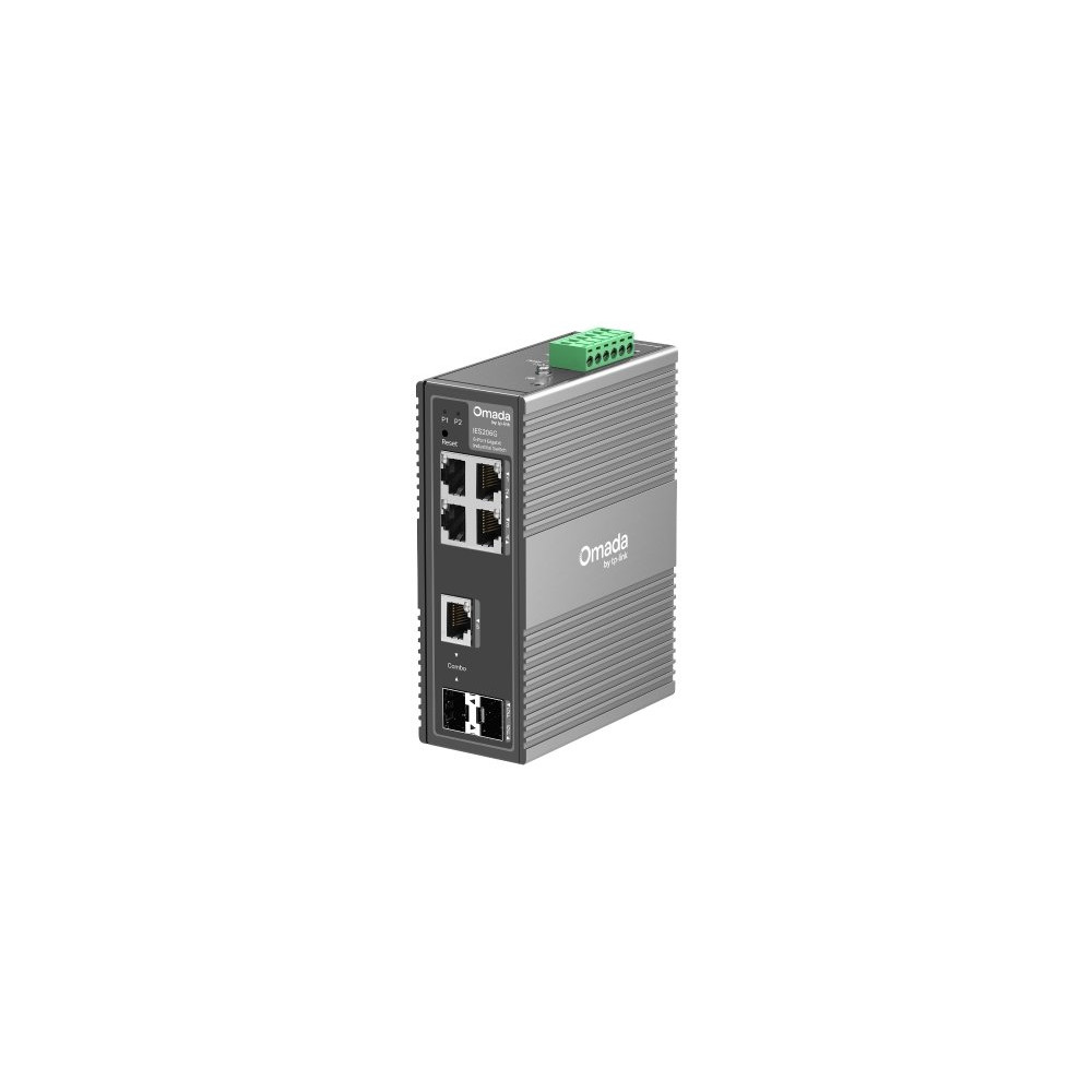 SWITCH OMADA IND 6P 5RJ45 1SFP SLOT INDUSTRIAL EASY MANAGED SWITCH