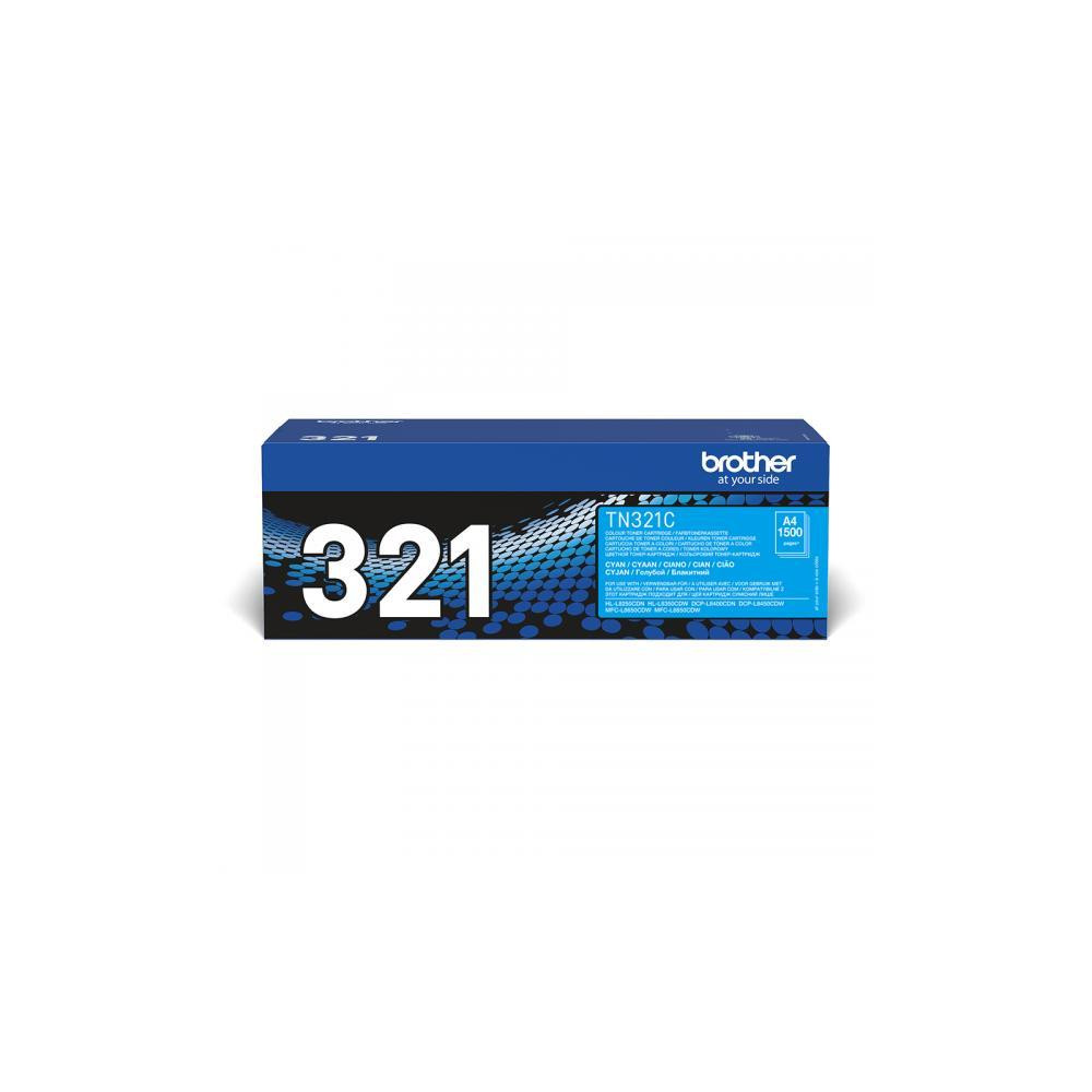 ORIGINAL Brother toner ciano TN-321C 321 ~1500 Seiten