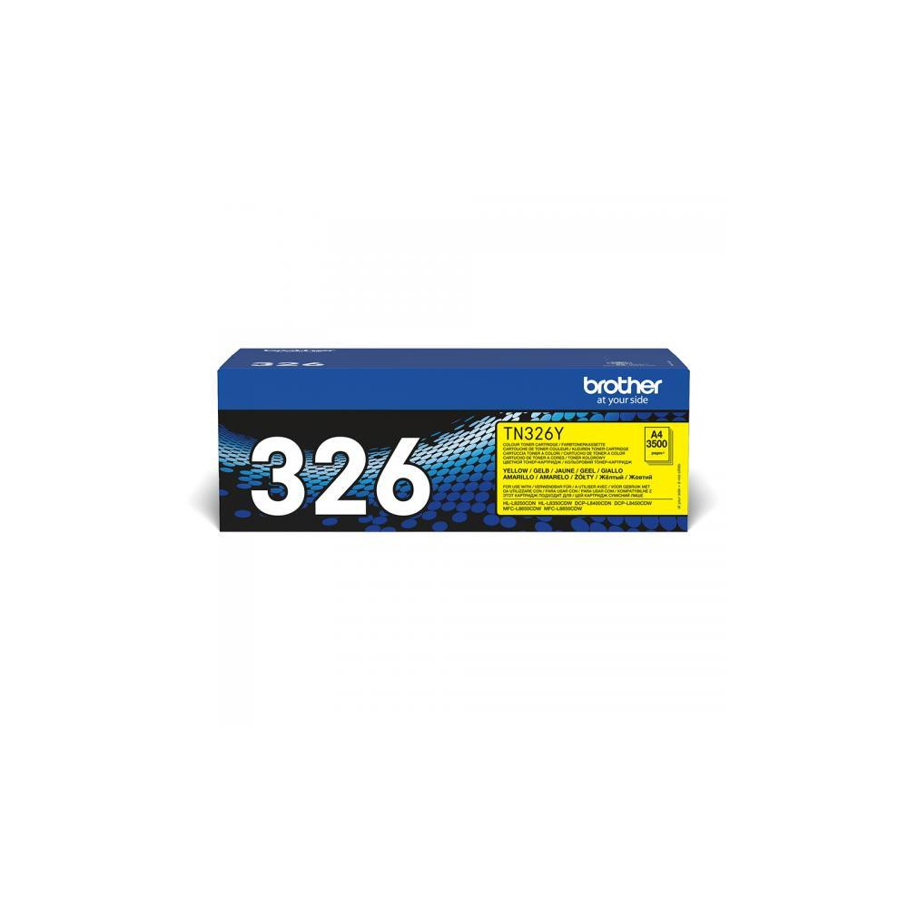 ORIGINAL Brother toner giallo TN-326Y 326 ~3500 Seiten
