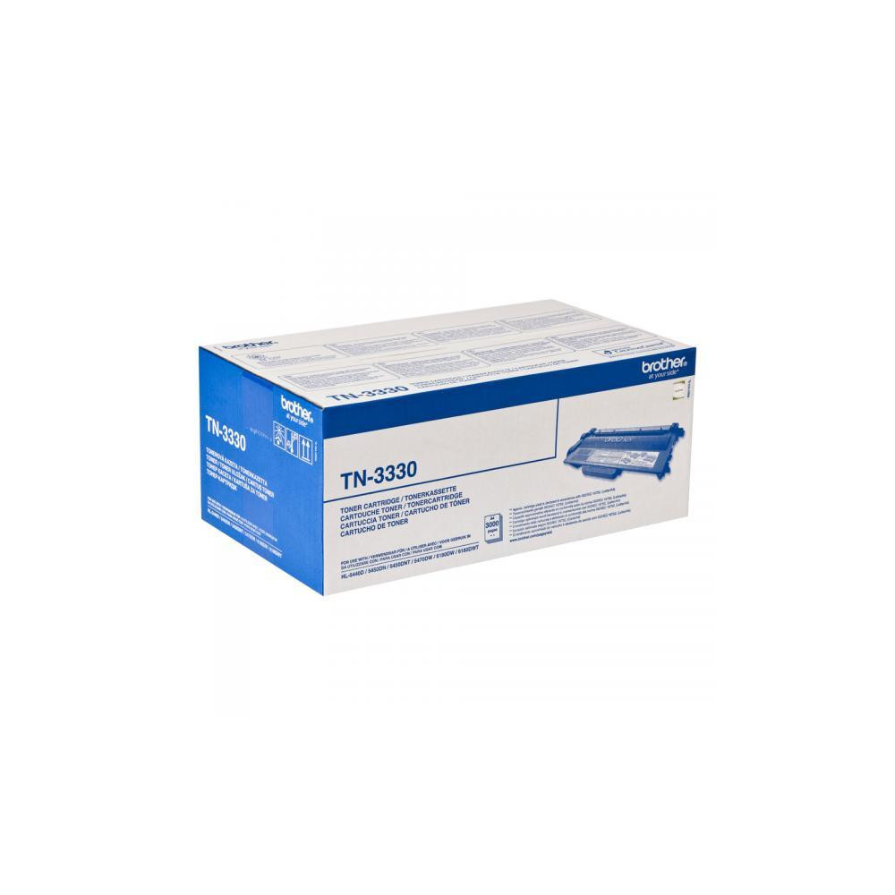 ORIGINAL Brother toner nero TN-3330 TN3330 ~3000 Seiten