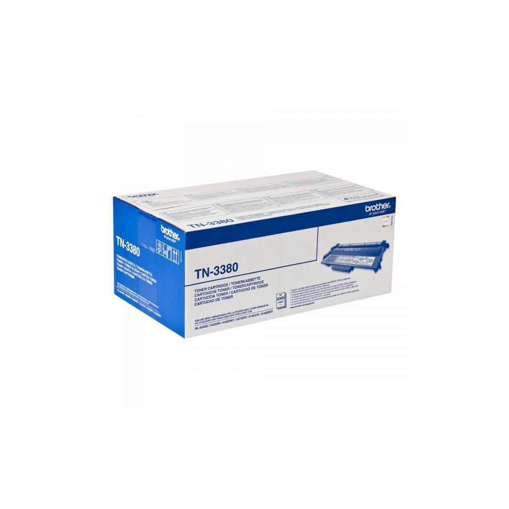 ORIGINAL Brother toner nero TN-3380 TN3380 ~8000 Seiten