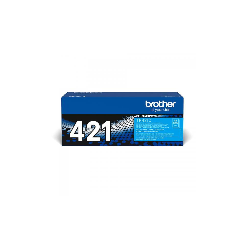 ORIGINAL Brother toner ciano TN-421C 421 ~1800 Seiten