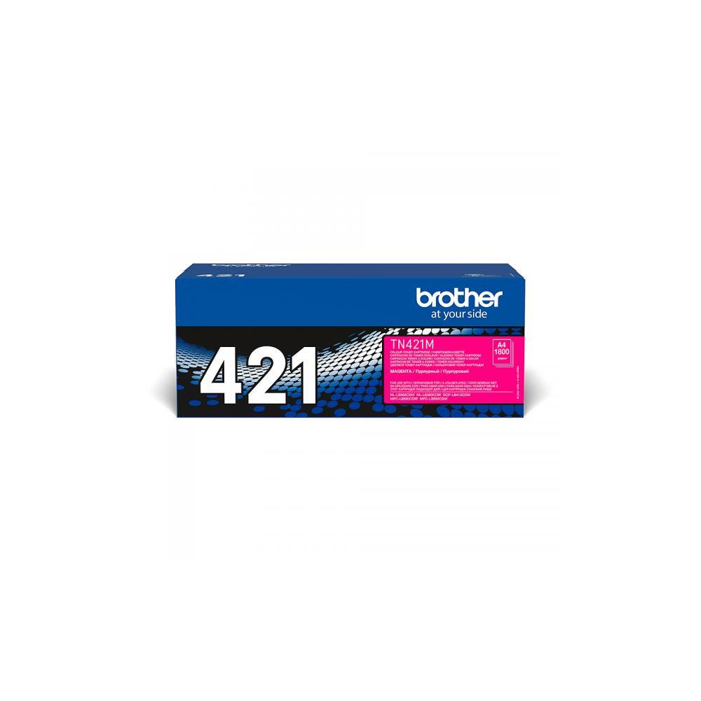 ORIGINAL Brother toner magenta TN-421M 421 ~1800 Seiten