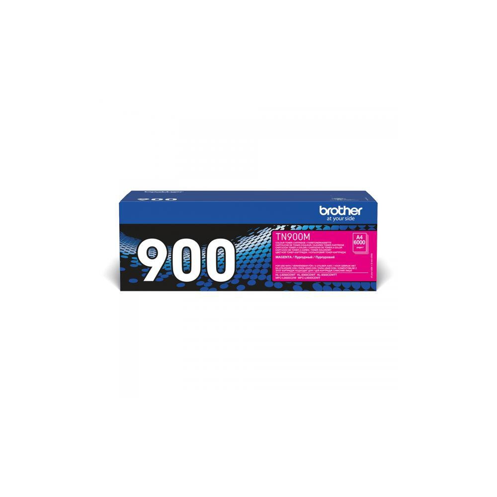 ORIGINAL Brother toner magenta TN-900M 900 ~6000 Seiten