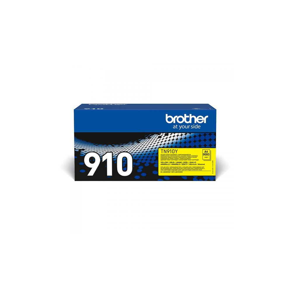 ORIGINAL Brother toner giallo TN-910Y 910 ~9000 Seiten