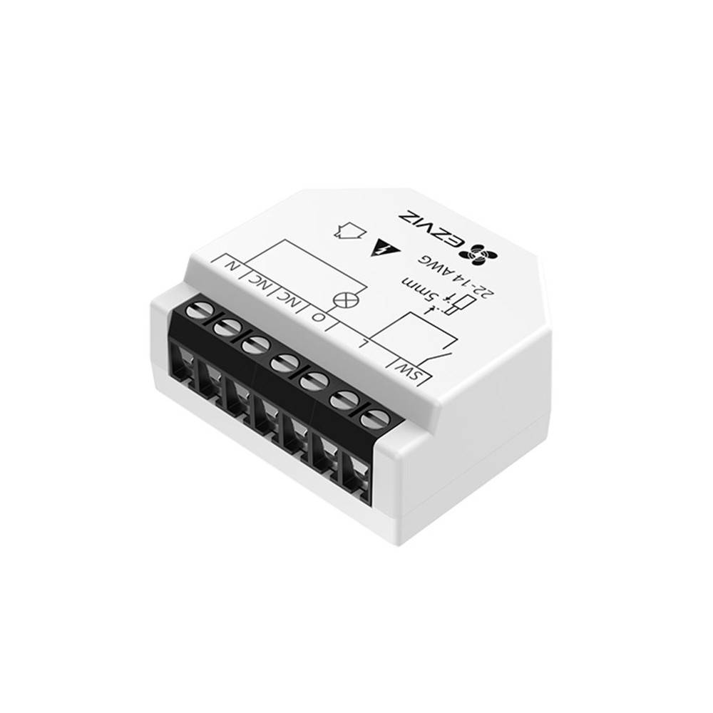 EZVIZ T35W - RELE'' WI-FI 1 CANALE - TIMER ED AUTOMAZIONI - COMPATIBILE ASSISTENTI VOCALI EZVCST35W