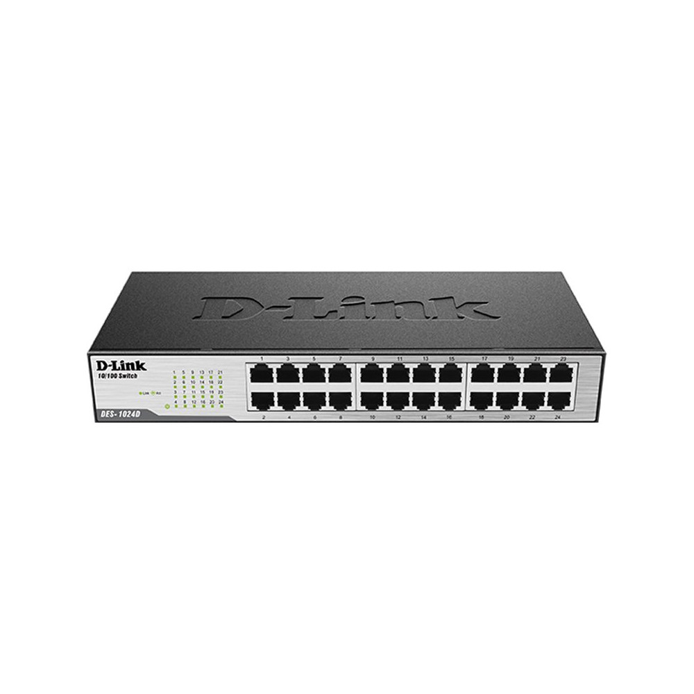 D-LINK DES-1024D - SWITCH 24 PORTE 10/100MBPS NON GESTITE DLI-DES-1024D