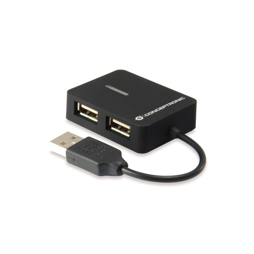 CONCEPTRONIC C4PUSB2 - HUB USB-A 4-PT USB-A 2.0 CONC4PUSB2