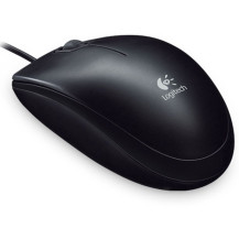 MOUSE LOGITECH B100 USB BLACK 910-003357 LOGB100