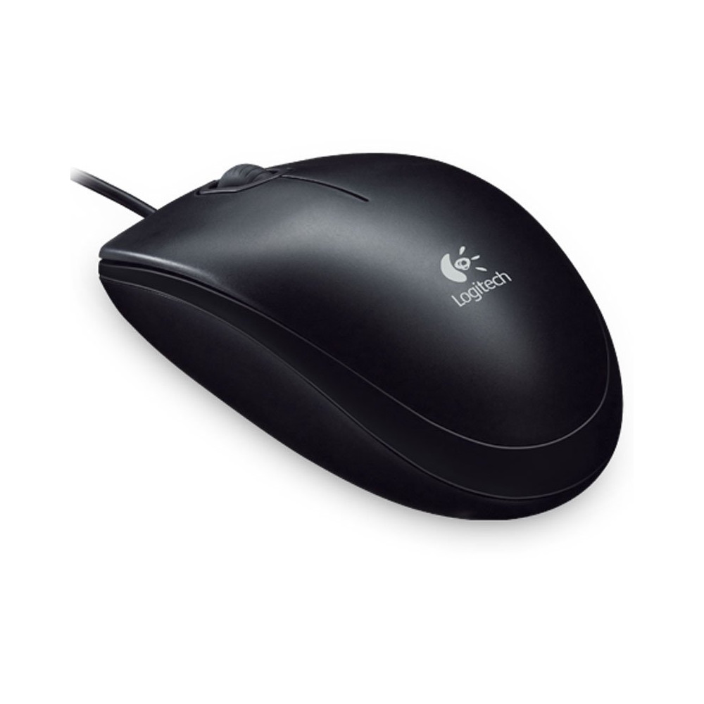 MOUSE LOGITECH B100 USB BLACK 910-003357 LOGB100