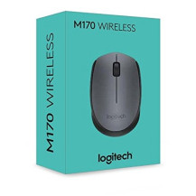 MOUSE LOGITECH M170 WIRELESS BLACK 910-004642 LOGM170