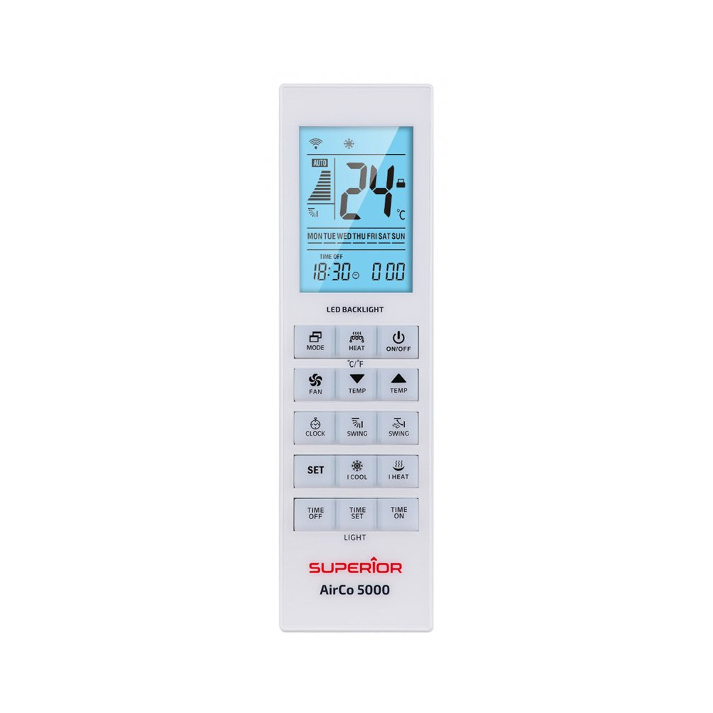 SUPERIOR SUPCU005 - AIRCO 5000 IN 1 - TELECOMANDO UNIVERSALE PER CONDIZIONATORI