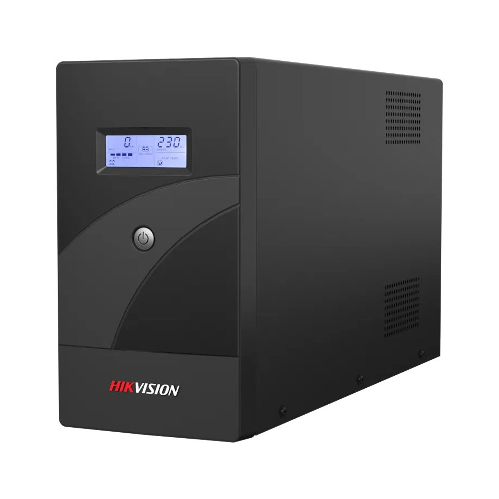 HIKVISION DS-UPS2000-R - UPS 2000VA 1200W LINE INTERACTIVE - 2 BATTERIE 12V 9AH HIKDS-UPS2000-R