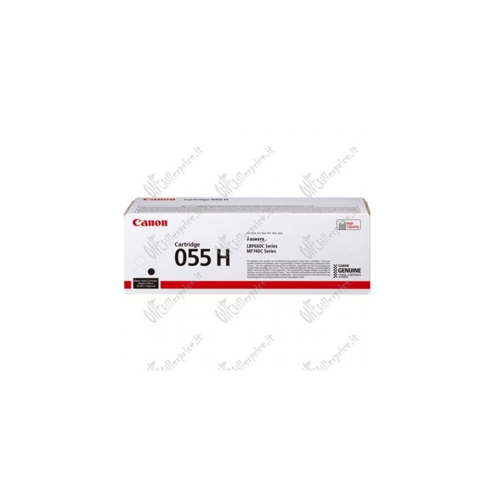 ORIGINAL Canon toner nero 055hbk 3020C004 ~7600 Seiten