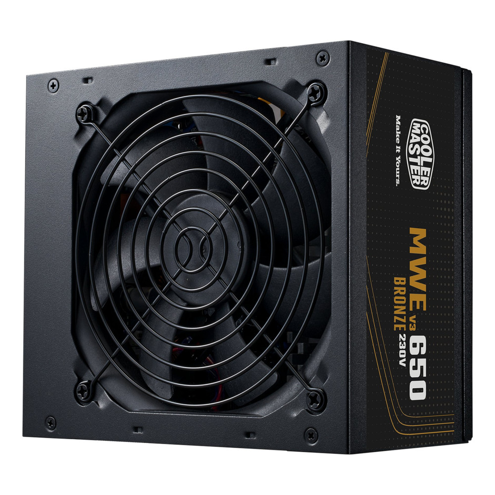 ALIMENTATORE 650W BRONZE 80+ NO MOD NO MODULARE 120MM V3 230V MWE ATX