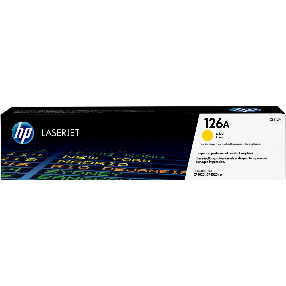 TONER HP CE312A COLOR Y L/J CP1025 1000 PAG