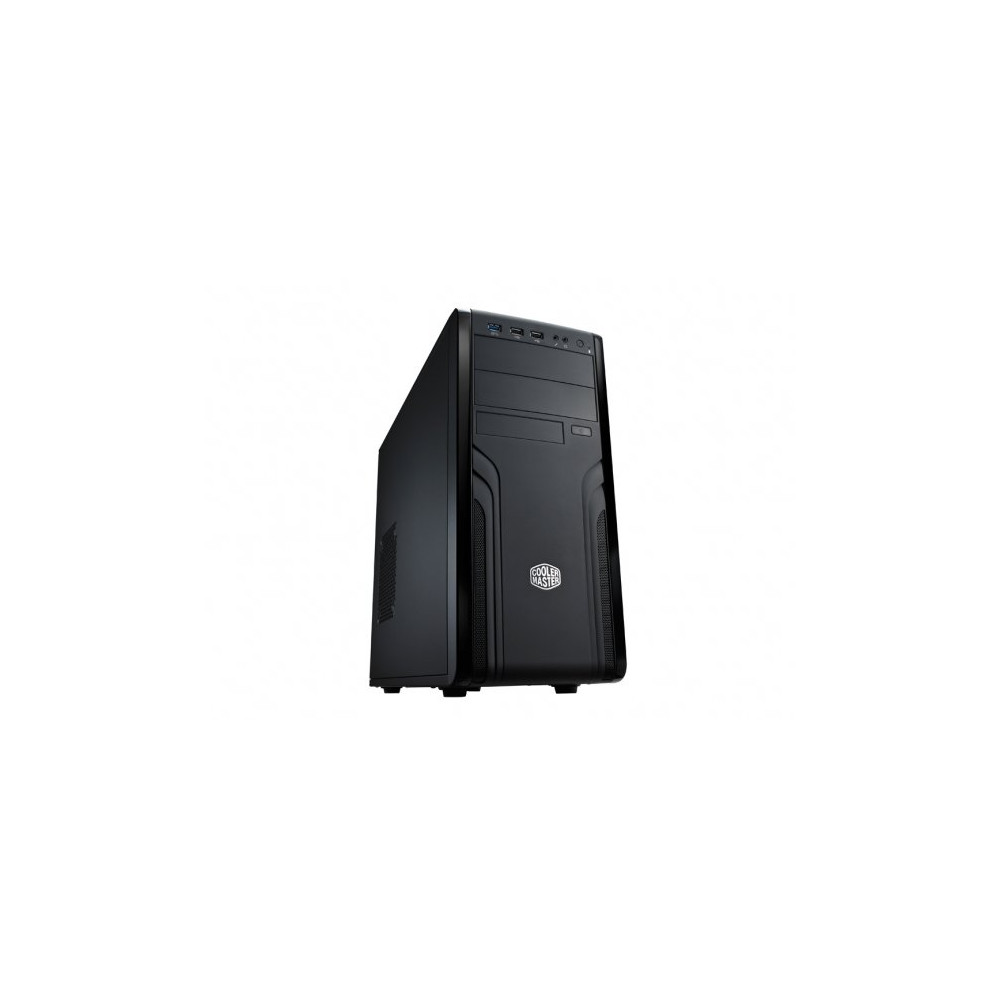 CASE MID-TOWER NO PSU FORCE 500 1USB3 1USB2 BLACK