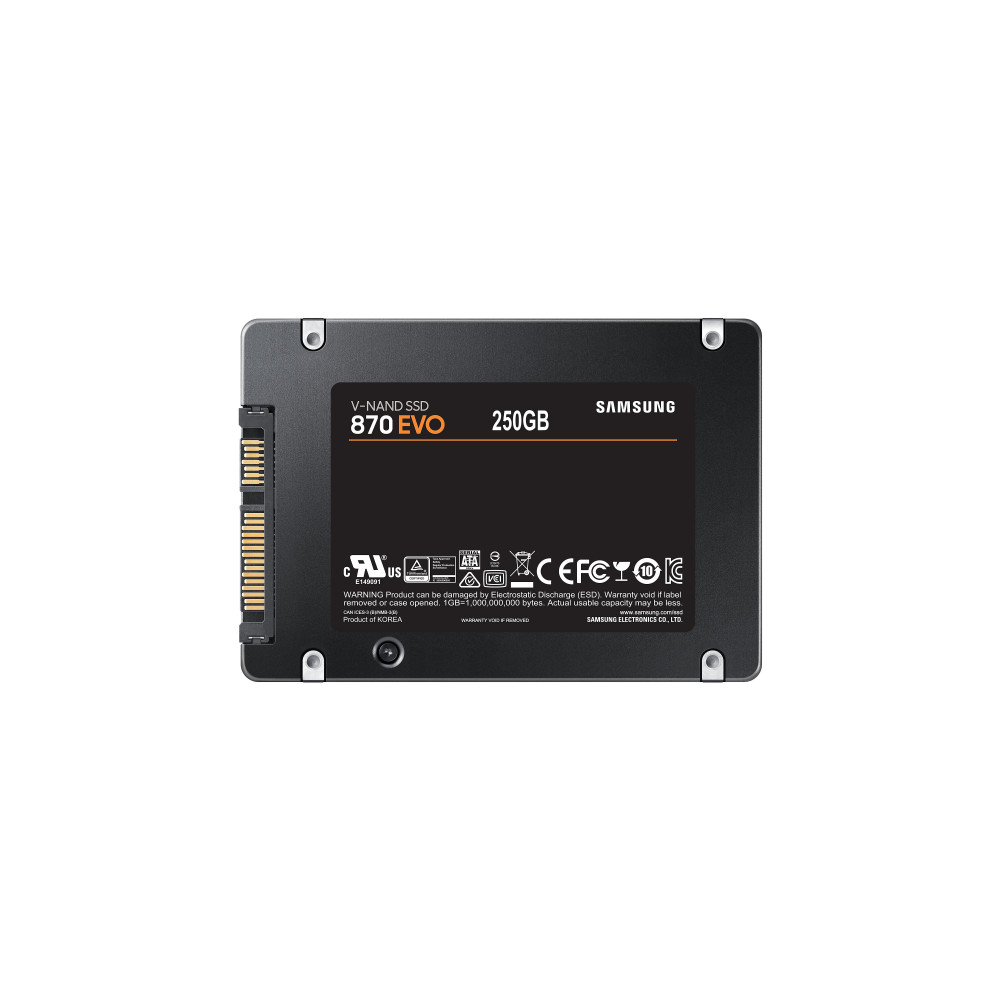 SSD 2,5 250GB SATA3 EVO 870 SAMSUNG R/W 560/530 MB/S 3D NAND