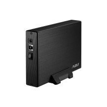 BOX 3.5 SATA TO USB 3.1 MAX 8TB BK AH612 BOX SLIM CASE ALLUMINIO ADJ