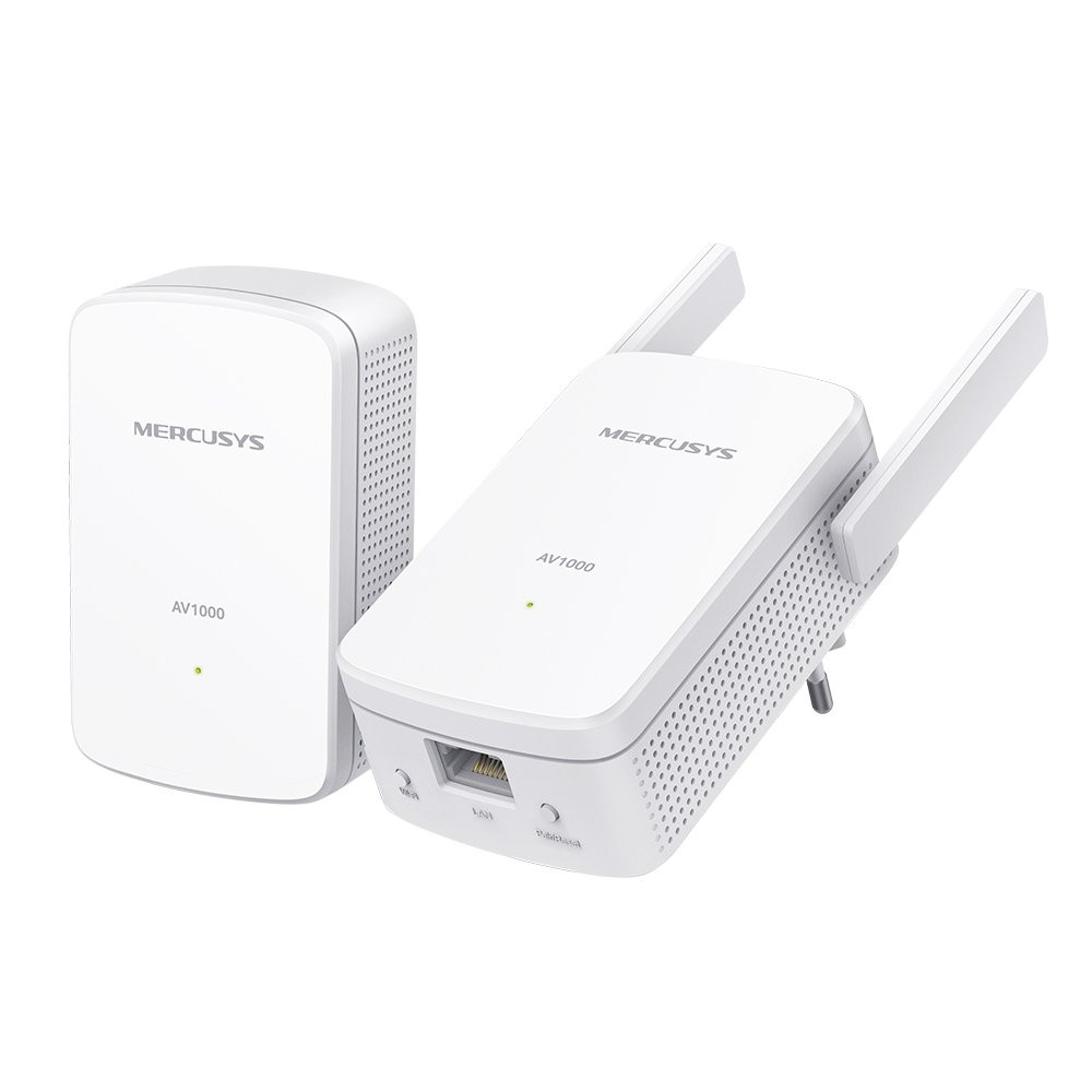 POWERLINE AV1000 WIFI N300 KIT 1P GIGABIT 2 ANTENNE ESTERNE 2UNIT?