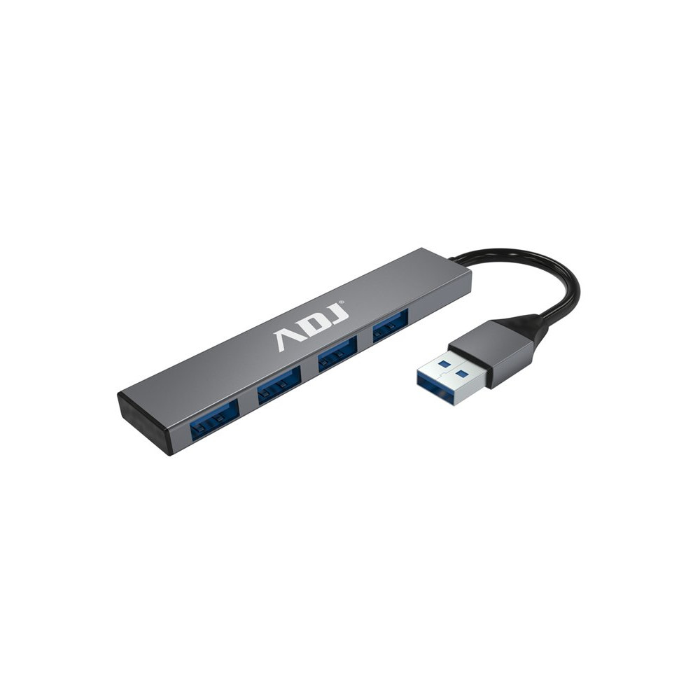 HUB USB 3.2 4PORTE TETRA GY COMPATIBILE USB1.1/2.0 NOTEBOOK ADJ