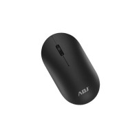 MOUSE WIRLESS OTTICO 3D EGG BLACK 1000 DPI 3 TASTI PLUG&PLAY ADJ