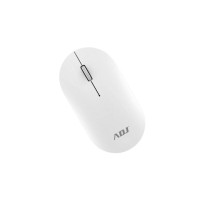 MOUSE WIRLESS OTTICO 3D EGG WHITE 1000 DPI 3 TASTI PLUG&PLAY ADJ