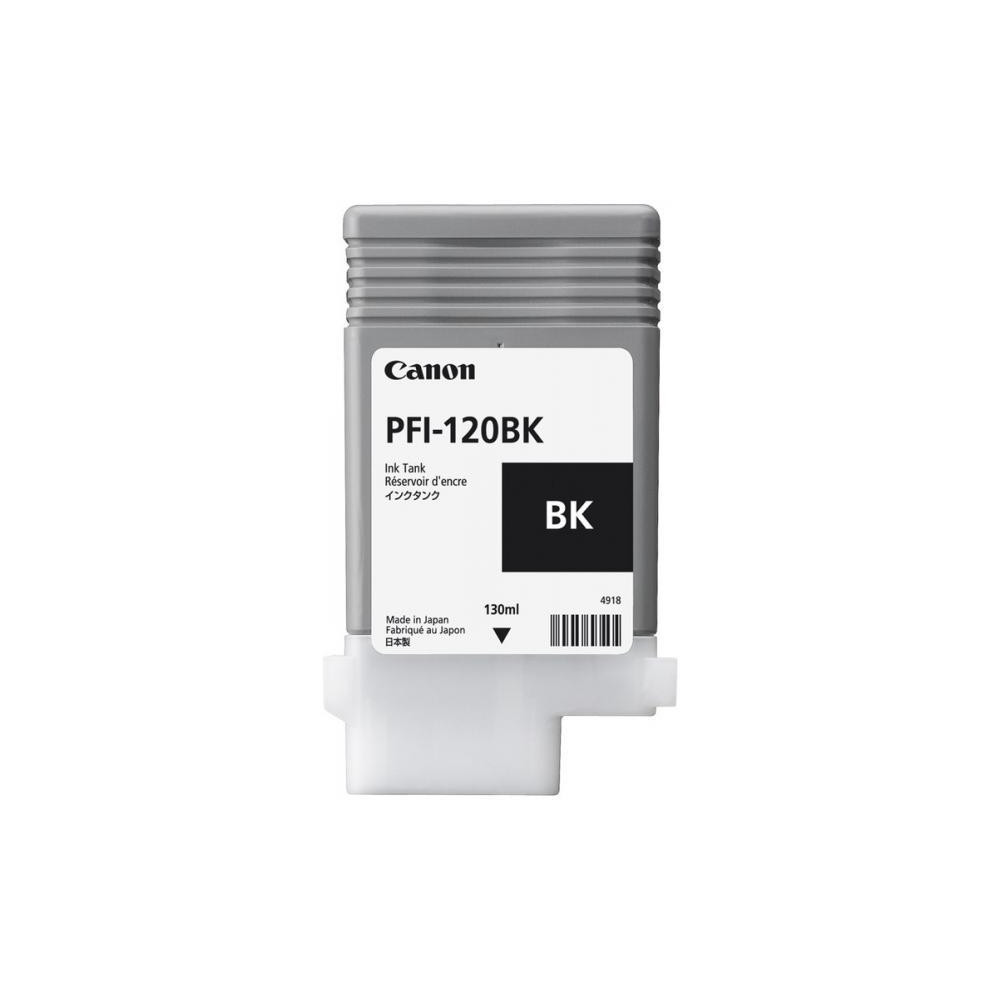 ORIGINAL Canon Cartuccia d'inchiostro nero PFI-120bk 2885C001 130ml