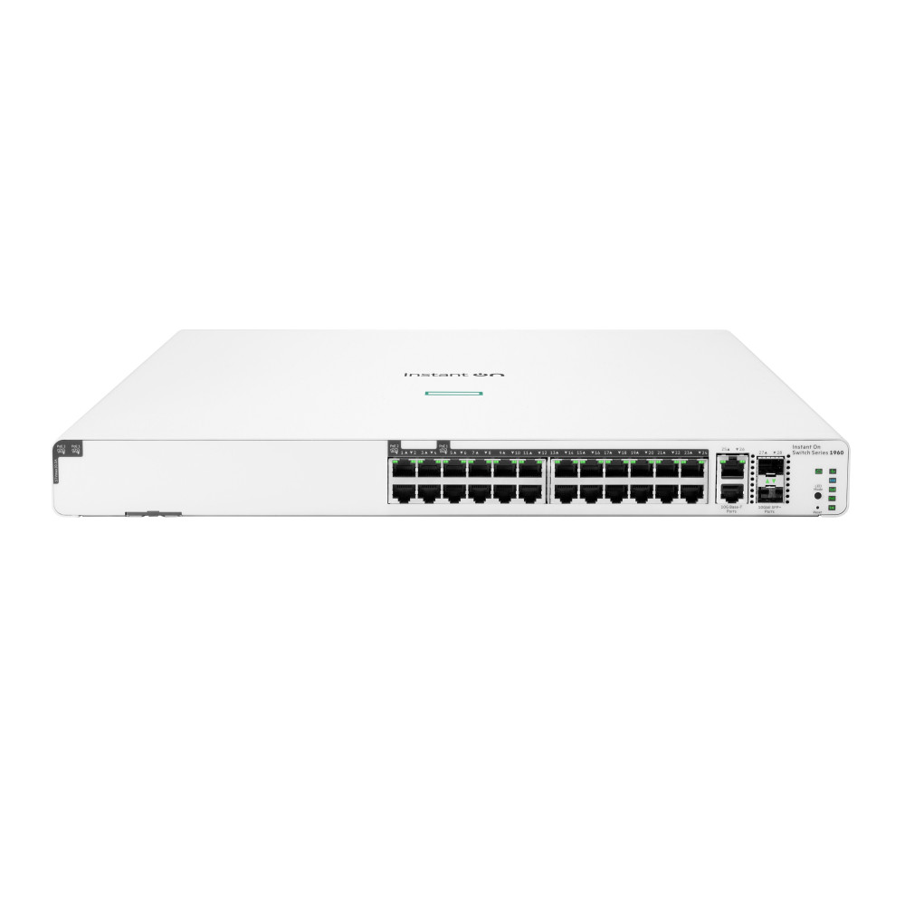 SWITCH 24P GIGABIT POE +2X10GBE+2X1 0GB SFP+ POE 370W ARUBA HPE